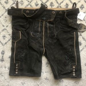 Men’s Real Lederhosen NWT